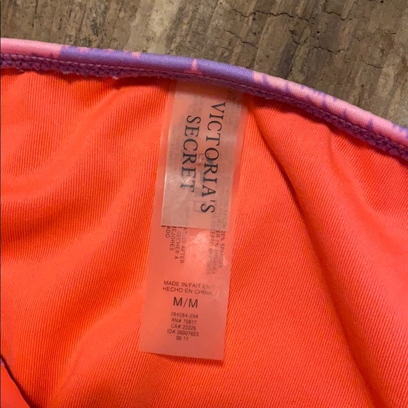 Victoria’s Secret Pink & Purple Striped bikini - Picture 2 of 5